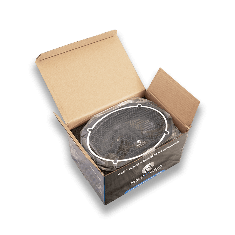 Nemesis Audio NEO-CX69CF 6x9" Water Resistant Neodymium Coaxial Midrange Speaker – 700W Max