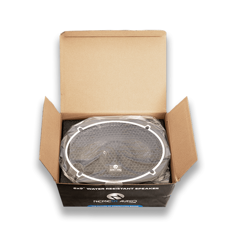 Nemesis Audio NEO-CX69CF 6x9" Water Resistant Neodymium Coaxial Midrange Speaker – 700W Max