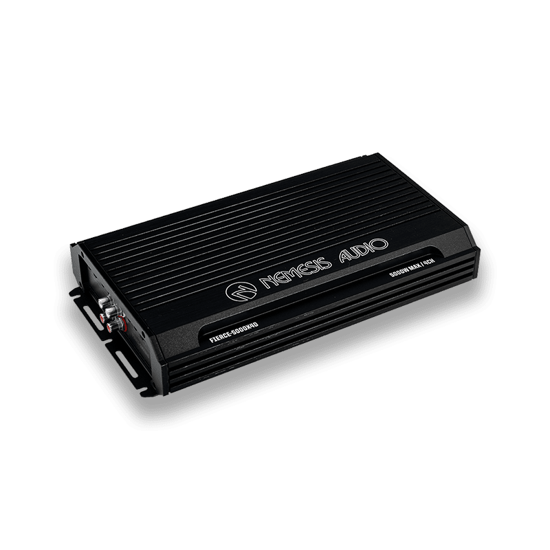 Nemesis Audio FIERCE-5000X4D 5000W Max 4-Channel High-Efficiency Digital Amplifier