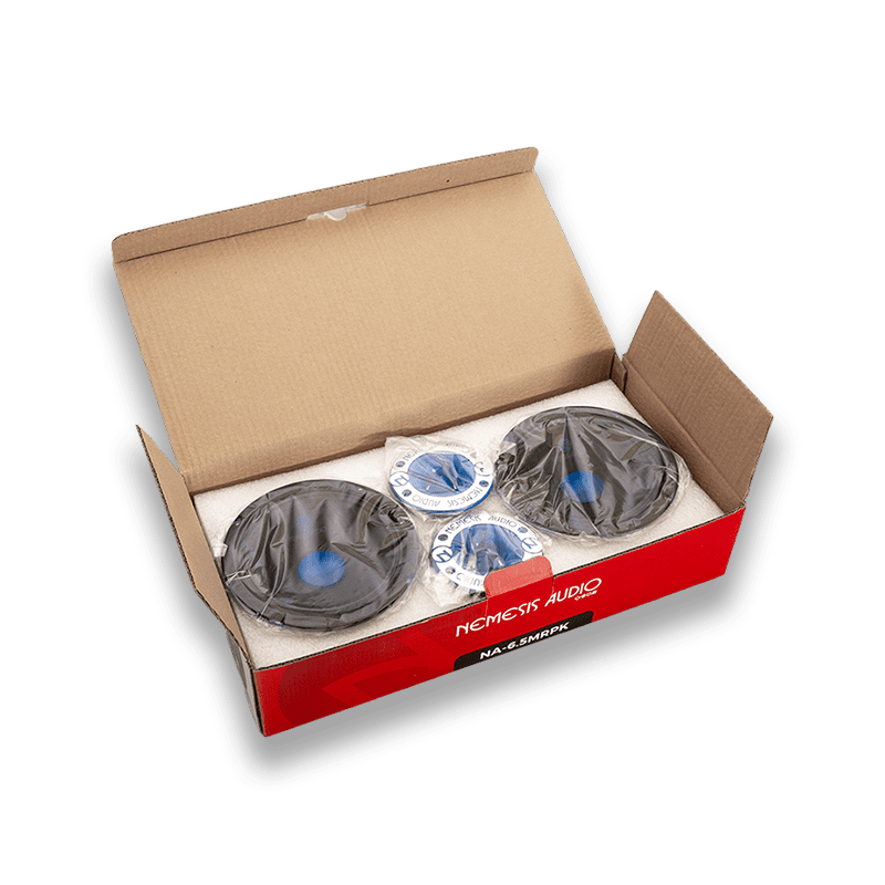 Nemesis Audio NA-6.5MRPK 6.5" High-Output Midrange and Bullet Tweeter Package