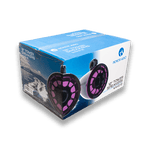 Nemesis Audio WAKE-12 12" Horn Loaded Marine Tower Speakers with RGB Lighting – 1200W Max