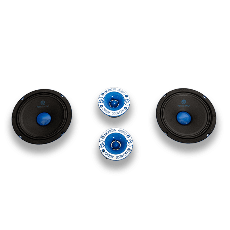 Nemesis Audio NA-6.5MRPK 6.5" High-Output Midrange and Bullet Tweeter Package