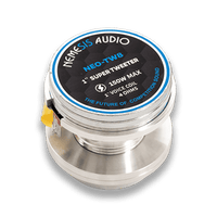 Nemesis Audio NEO-TW8 1" Neodymium High-Efficiency Bullet Tweeter – 150W Max