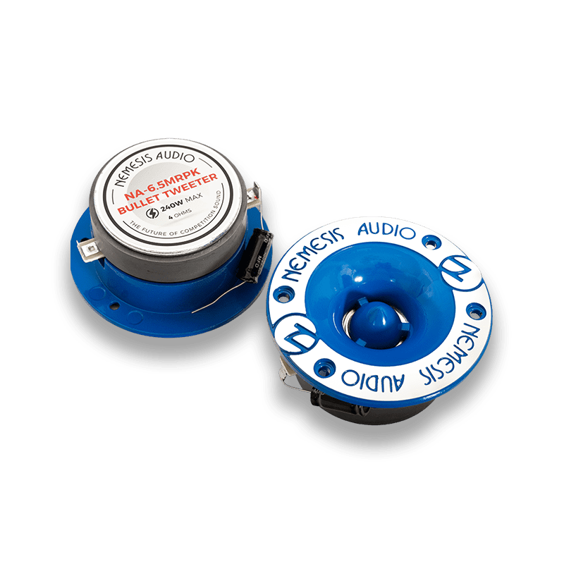 Nemesis Audio NA-6.5MRPK 6.5" High-Output Midrange and Bullet Tweeter Package