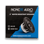 Nemesis Audio NEO-CX8CF 8" Water Resistant Neodymium Coaxial Midrange Speaker – 800W Max