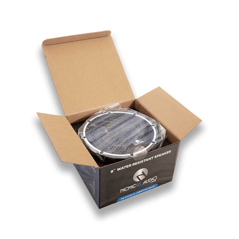 Nemesis Audio NEO-CX8CF 8" Water Resistant Neodymium Coaxial Midrange Speaker – 800W Max