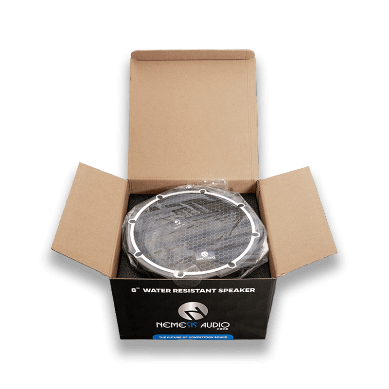 Nemesis Audio NEO-CX8CF 8" Water Resistant Neodymium Coaxial Midrange Speaker – 800W Max