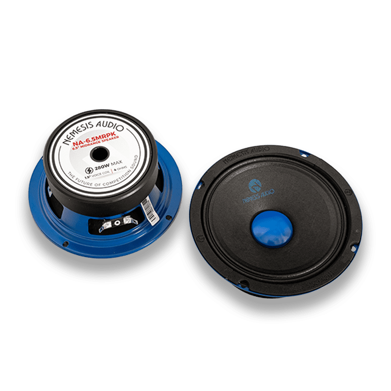 Nemesis Audio NA-6.5MRPK 6.5" High-Output Midrange and Bullet Tweeter Package