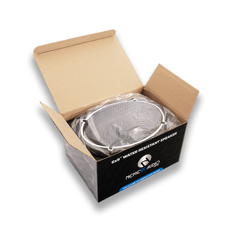 Nemesis Audio NEO-69WPF 6x9" Water Resistant Neodymium Midrange Speaker – 700W Max