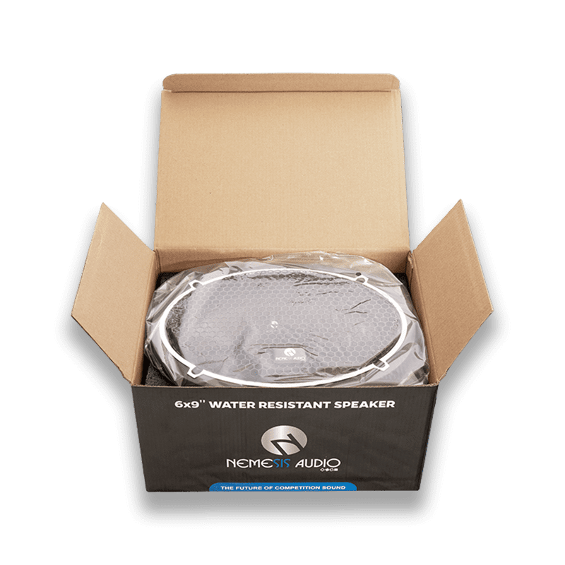 Nemesis Audio NEO-69WPF 6x9" Water Resistant Neodymium Midrange Speaker – 700W Max