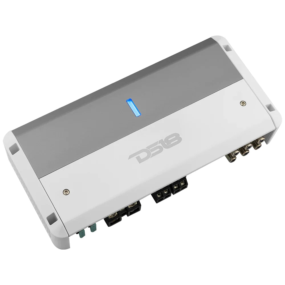 DS18 NXL-M4 NXL 4-Channel Full-Range Class D IP55 Marine Amplifier | 4 x 150W RMS @ 4-Ohm
