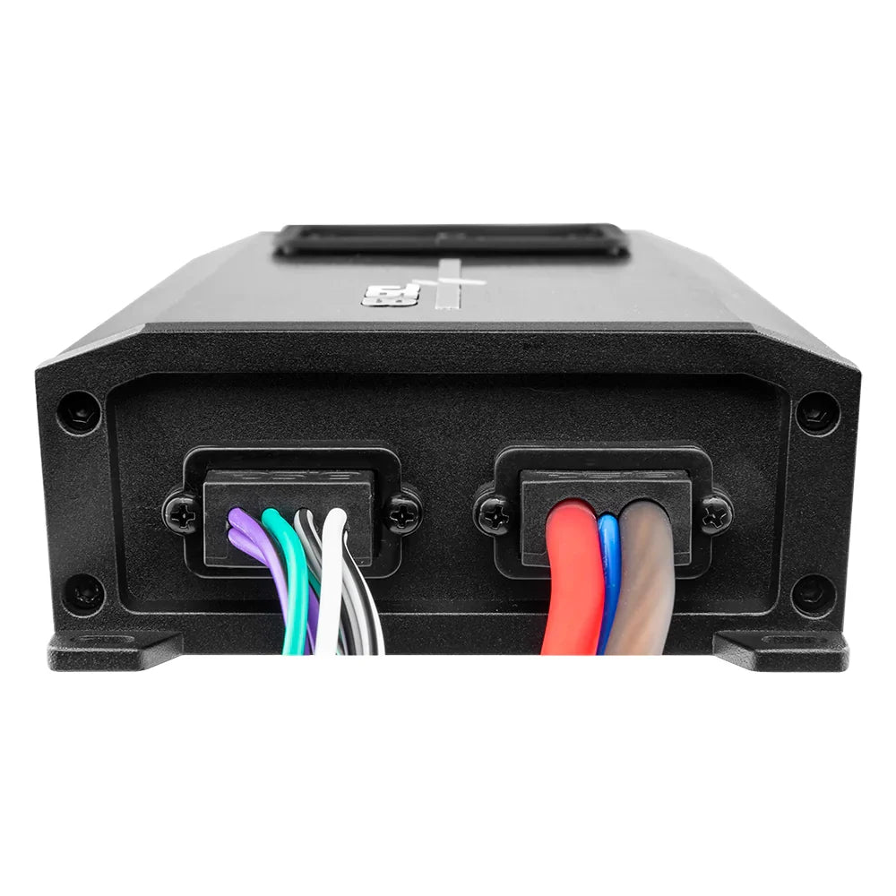 DS18 NXL-X600.4D NXL 4-Channel Full-Range Class D IP67 Marine and Powersports Amplifier 4 x 150 Watts Rms @ 4-Ohm