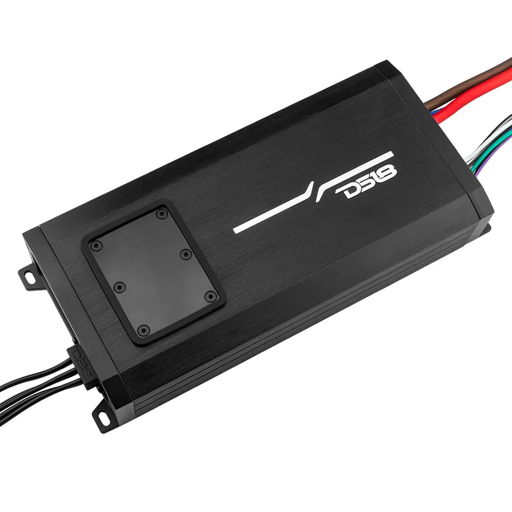 DS18 NXL-X600.4D NXL 4-Channel Full-Range Class D IP67 Marine and Powersports Amplifier 4 x 150 Watts Rms @ 4-Ohm