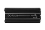 Orion XTRPRO2K monoblock amplifier, black heatsink with power labeling