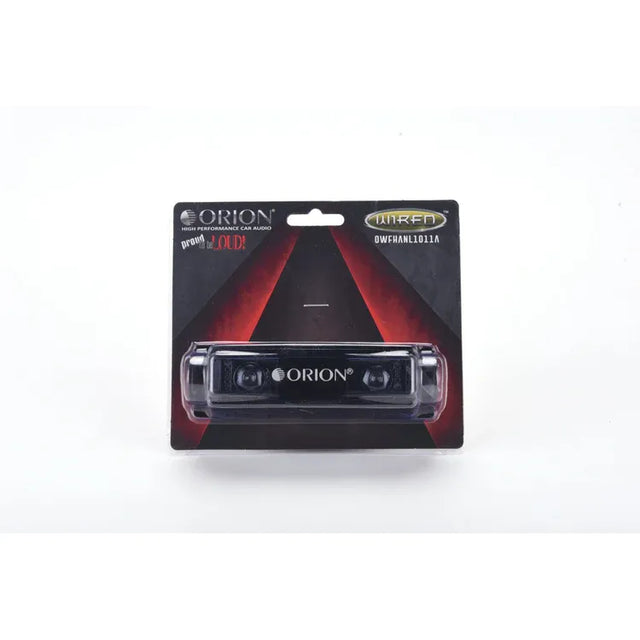 Orion ANL fuse holder in retail blister pack with clear front window
