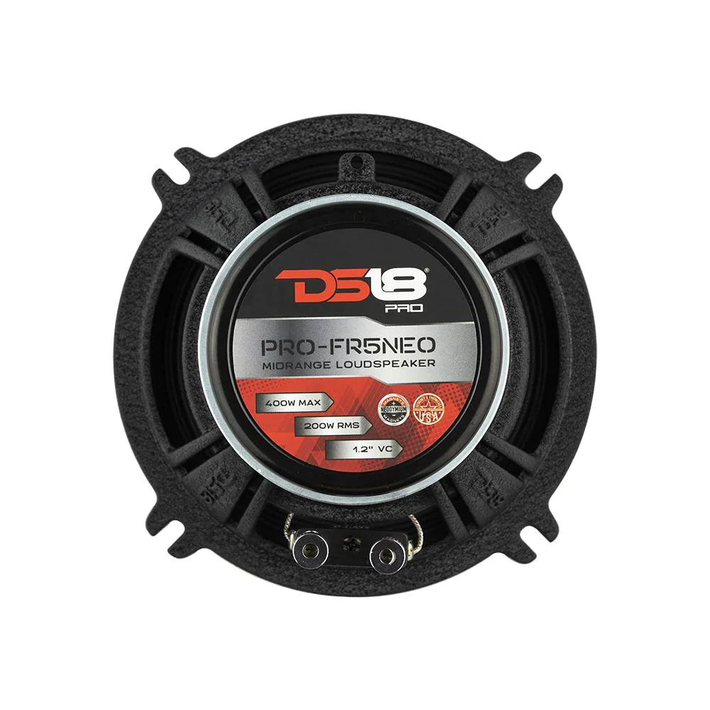 DS18 PRO-FR5NEO 5.25" 200W RMS Midrange Speaker (Single)