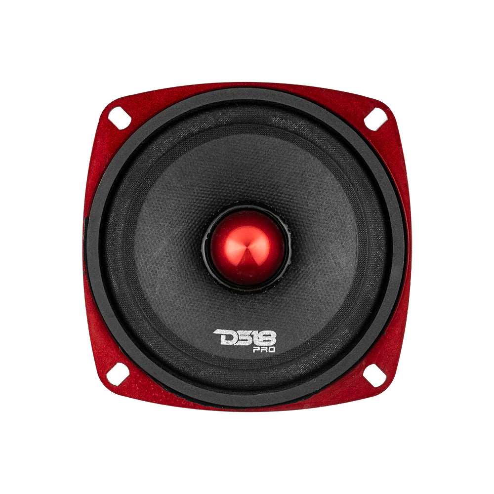 DS18 PRO-X4.4BM 4" 100W RMS Midrange Speaker (Single)