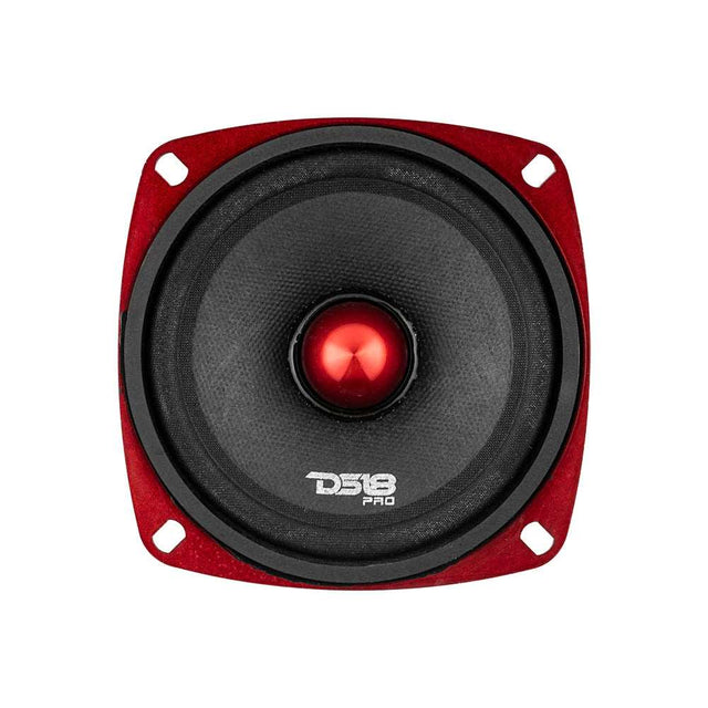DS18 PRO-X4.4BM 4" 100W RMS Midrange Speaker (Single)
