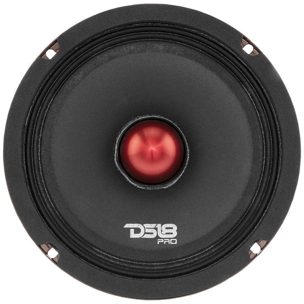 DS18 PRO-X6.4BMSL 6.5" 250W RMS Shallow Midrange Speaker (Single)
