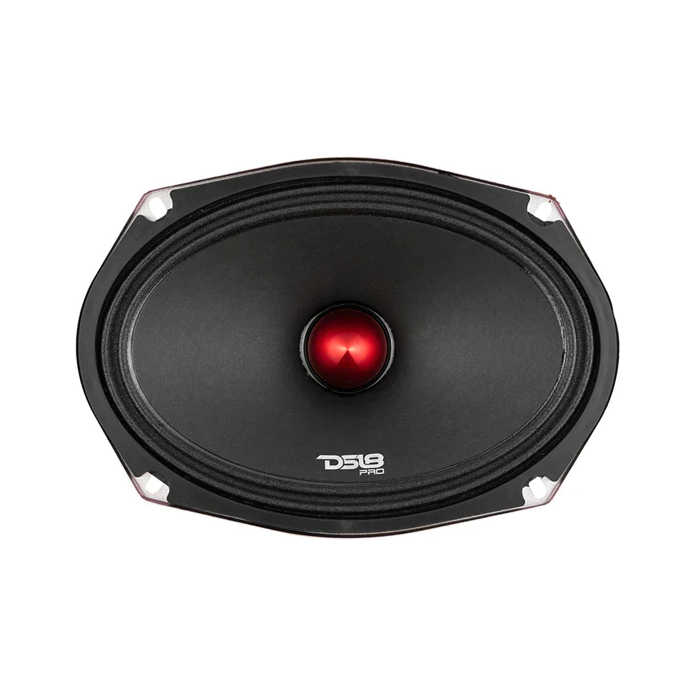 DS18 PRO-X698BM 6"x9" 200W RMS Midrange Speaker 8-Ohm (Single)