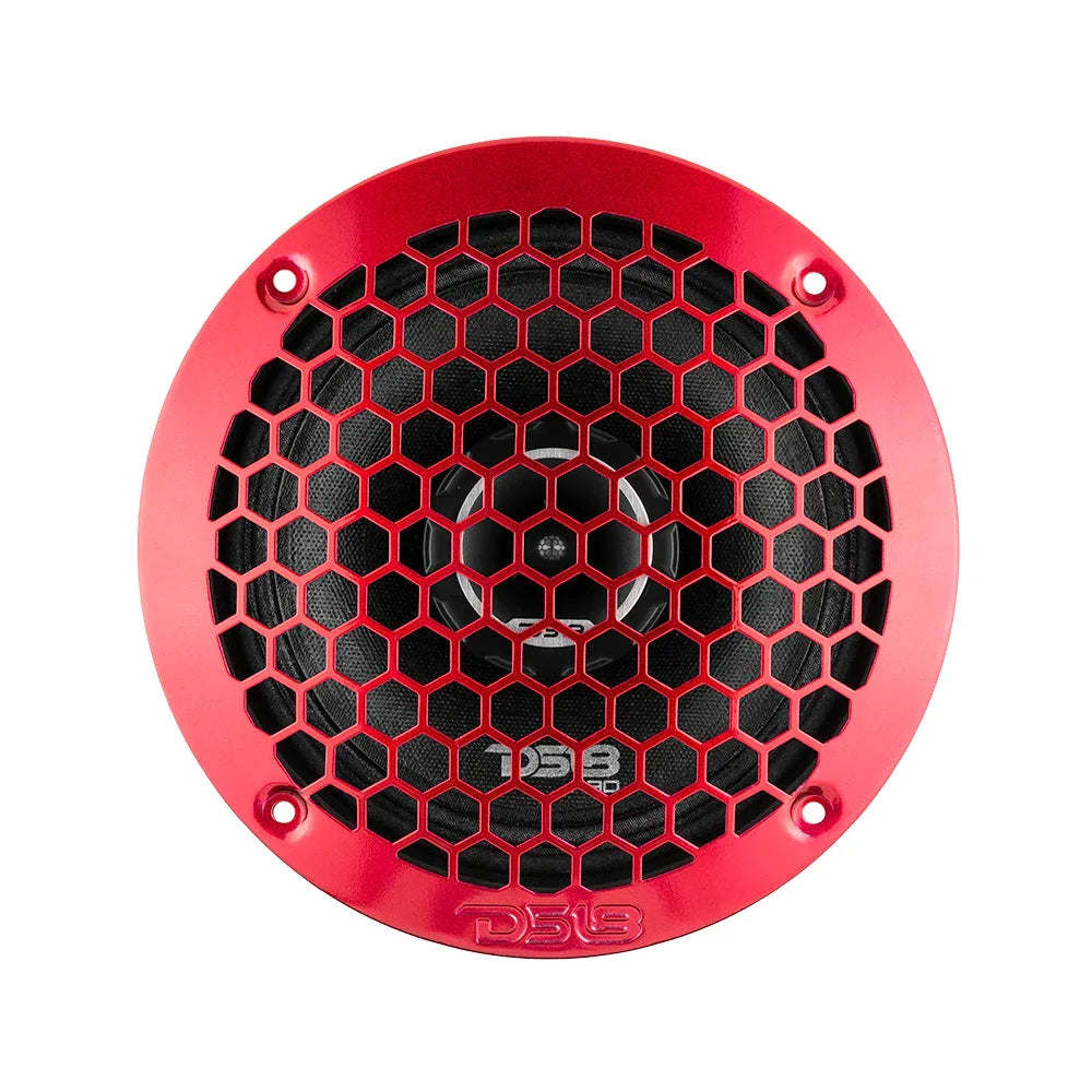 DS18 PRO-ZT6 6.5" 225W RMS Midrange Speaker w/ Built-in Bullet Tweeter 4-Ohm (Single)