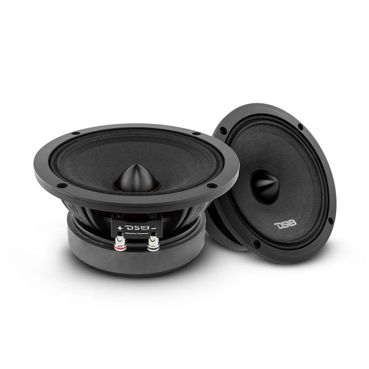 DS18 PRO-ZXI6.4BM 6.5" 300W RMS Neodymium/Ferrite Midrange Bullet Speaker (Single)