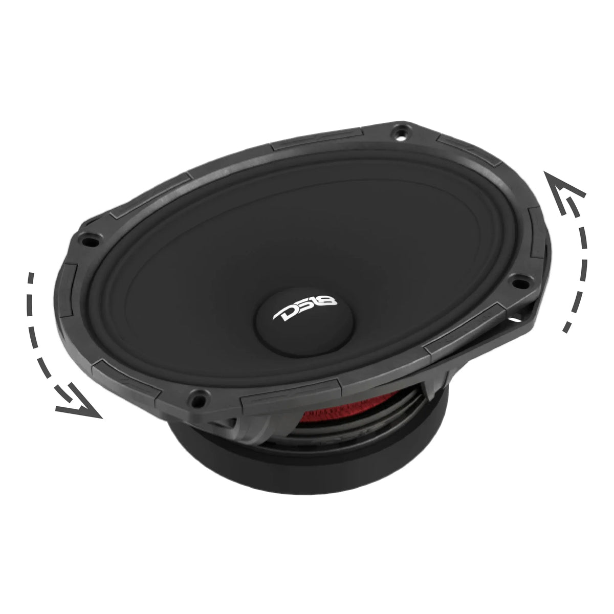 DS18 PROJECT 360 | 6x9" 300W RMS Midrange Speaker (Single)