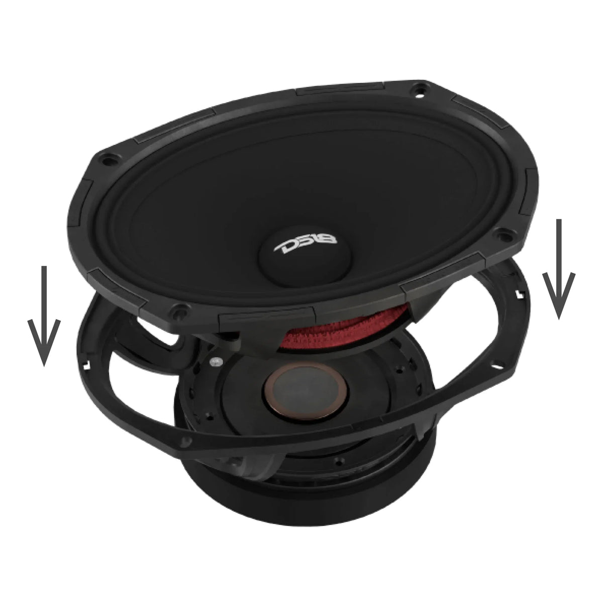 DS18 PROJECT 360 | 6x9" 300W RMS Midrange Speaker (Single)
