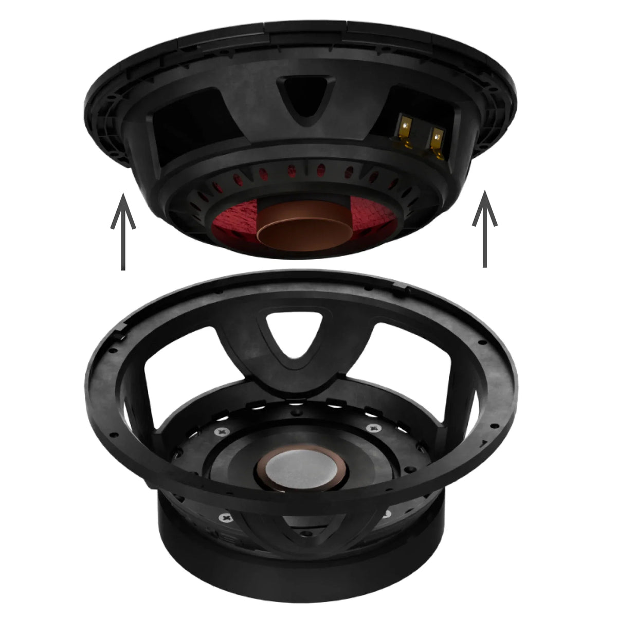 DS18 PROJECT 360 | 8" 300W RMS Midrange Speaker (Single)