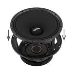 DS18 PROJECT 360 | 8" 300W RMS Midrange Speaker (Single)