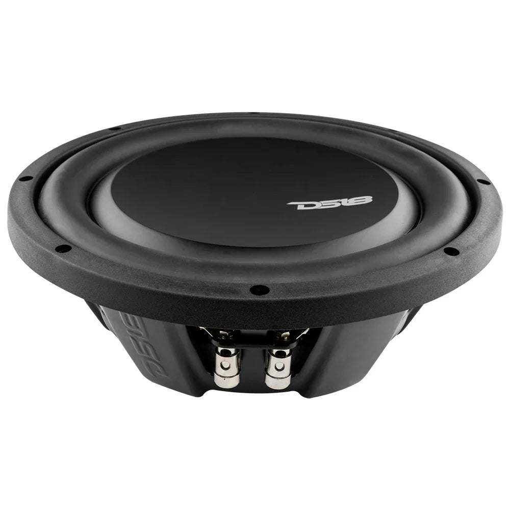 DS18 PSW10.4D 10" 500W RMS Water Resistant Shallow Subwoofer DVC