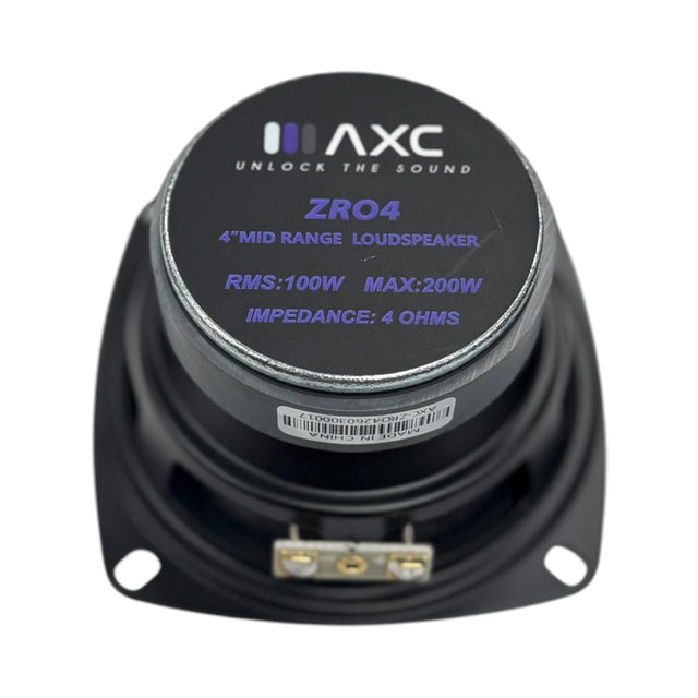 AXC ZRO4 4 INCH MIDRANGE SPEAKER (SINGLE)