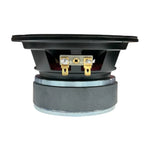 5.25-inch midrange speaker rear terminals and wiring tabs