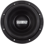 Sundown Audio 8-inch subwoofer, top view with logo dust cap