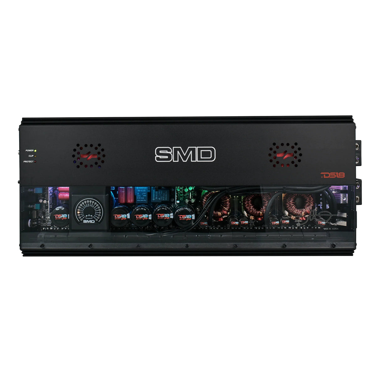DS18 SMD-8500.1D 8500W RMS Class D Monoblock Amplifier Made In Korea
