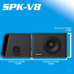 AudioControl Spike Series 8"/10"/12" Vented Subwoofer Enclosure