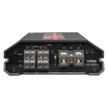 DS18 SXE-1200.4 Class A/B 4-Channel Full-Range Car Amplifier