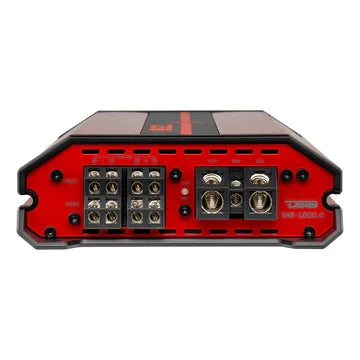 DS18 SXE-1200.4 Class A/B 4-Channel Full-Range Car Amplifier