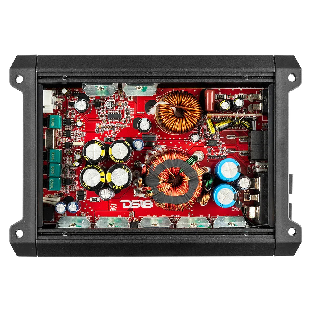 DS18 SXE-2500.1D Class D 1-Channel Amplifier 800 Watts Rms @ 1-Ohm