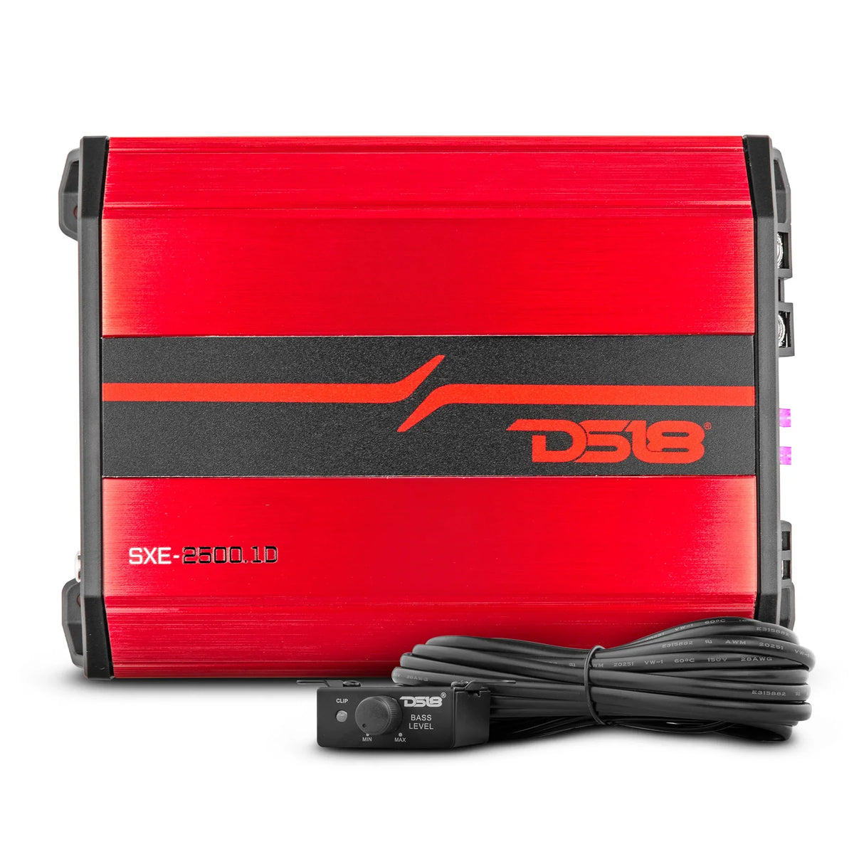 DS18 SXE-2500.1D Class D 1-Channel Amplifier 800 Watts Rms @ 1-Ohm