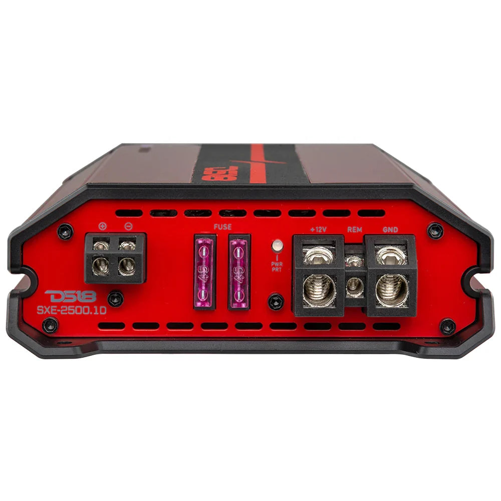 DS18 SXE-2500.1D Class D 1-Channel Amplifier 800 Watts Rms @ 1-Ohm