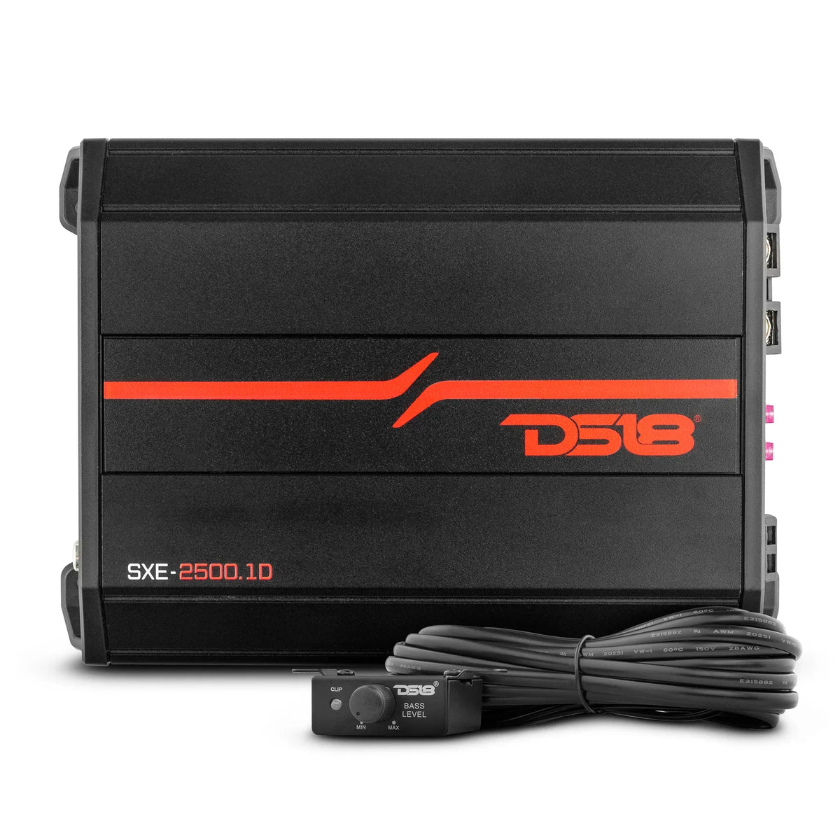 DS18 SXE-2500.1D Class D 1-Channel Amplifier 800 Watts Rms @ 1-Ohm