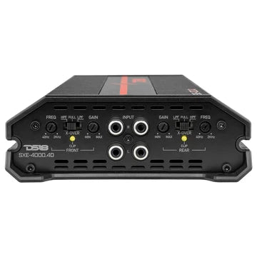 DS18 SXE-4000.4D SXE Class D 4-Channel Full-Range Car Amplifier 4 x 275 RMS @4 Ohm 4000 Watts