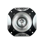 4 inch neodymium bullet tweeter with black mounting bracket and silver face