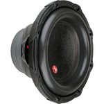 Audiopipe 12-inch subwoofer with black cone and mounting housing