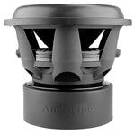 12-inch subwoofer speaker rear grille with basket vents and Audiopipe branding