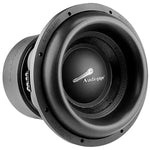 12-inch car subwoofer speaker with black cone and Audiopipe logo center cap