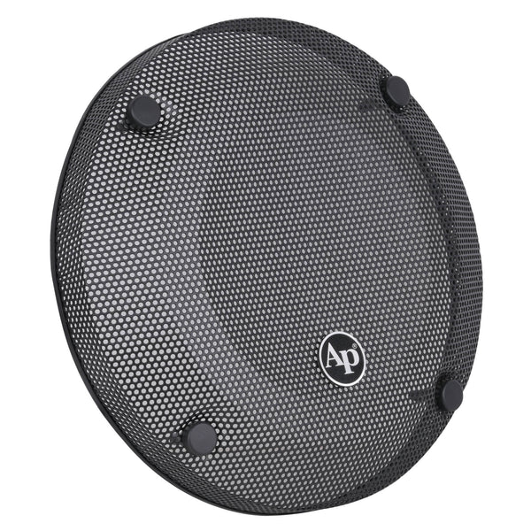 Audiopipe 12-inch subwoofer mesh grill, round dark steel with four corner screws