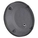 Audiopipe 12-inch subwoofer mesh grill, round dark steel with four corner screws