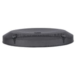 Audiopipe TXX-GR15HX 15 in subwoofer mesh grill, black round mesh cap with mounting tabs